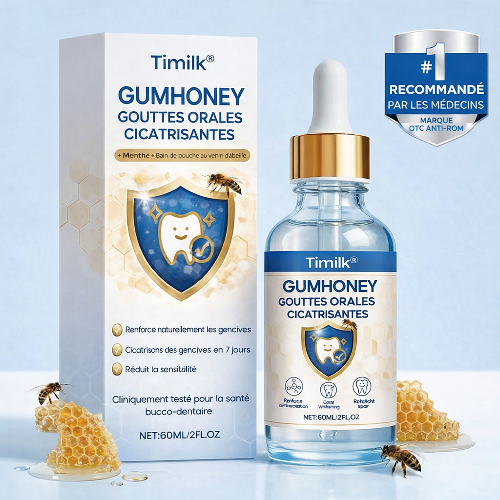 Gouttes réparatrices pour la bouche GumHoney