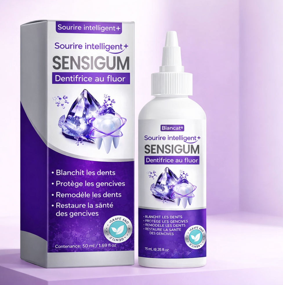 Dentifrice au fluor SensiGum
