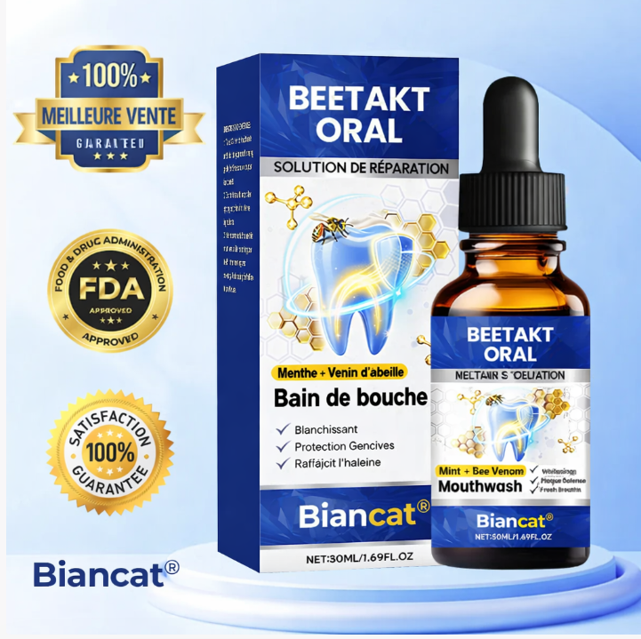 Solution réparatrice buccale BeeTakt