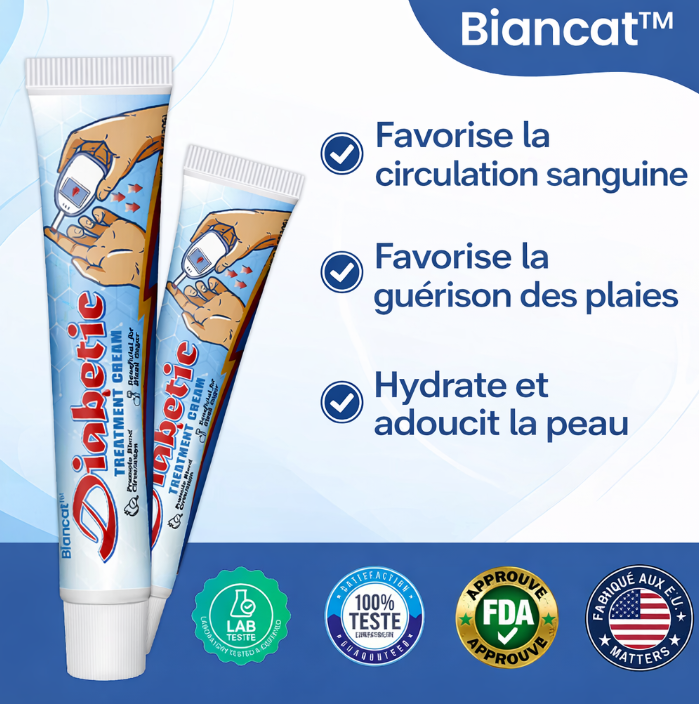 Crème de traitement du diabète VitaGluco