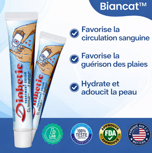 Crème de traitement du diabète VitaGluco