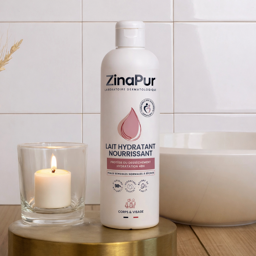 ZinaPur© Lait Hydratant Nourrissant